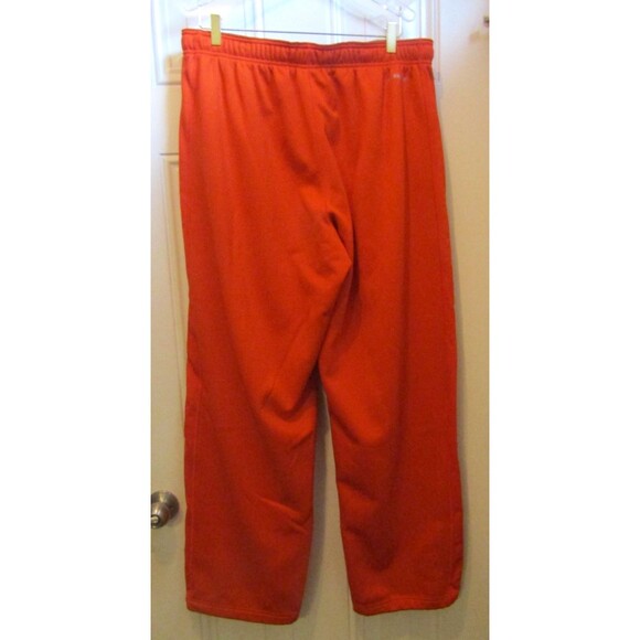 Nike Therma Fit Clemson Tigers Athletic Pants Orange Sweats Pockets Mens Size 2X - Picture 5 of 10